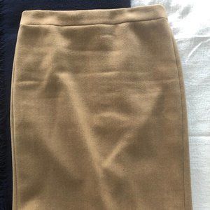 Khaki Pencil Skirt